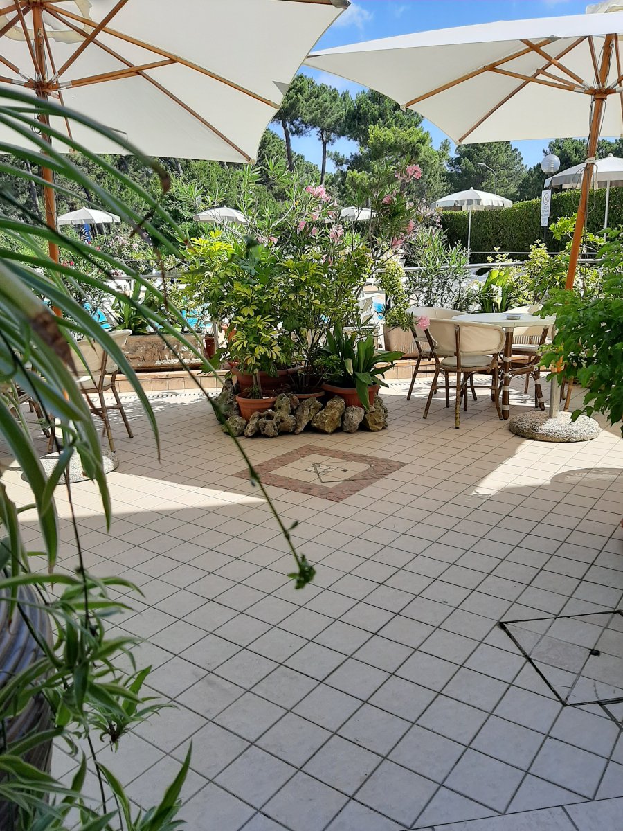 Relax Area in Pool