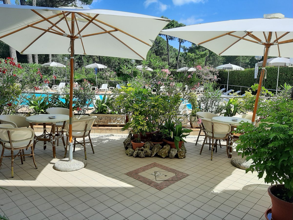 Relax Area in Pool