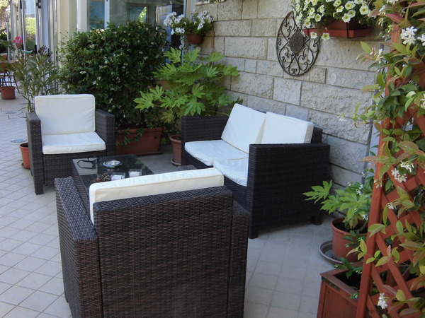 Relax Area in Pool